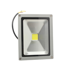 Giá bán 20W LED Flood Light Pure White Outdoor Garden Landscape Lamp Bulb 85-265V (Silver) (Intl)