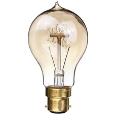 Giá bán 2PCS 220V 40W A19-B22 Vintage Antique Edison Style Carbon Filamnet Clear Glass Bulb (Intl)