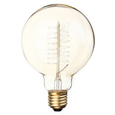 Giá bán 40W E27 G95 Edison Vintage Filamnet Glühbirne Globe Lampe Nostalgie Retro 110V (Intl)