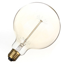 Giá bán 4PCS E27 G125 110V 60W Vintage Antique Incandescent Glass Light Home Decoration Lamp Bulb (Intl)