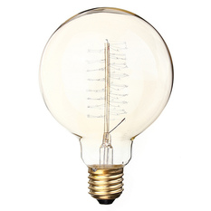 Giá bán 60W E27 G95 Edison Vintage Filamnet Glühbirne Globe Lampe Nostalgie Retro 220V (Intl)
