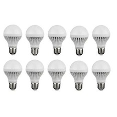 Giá bán Bộ 10 bóng đèn LED búp 3W (Vàng)