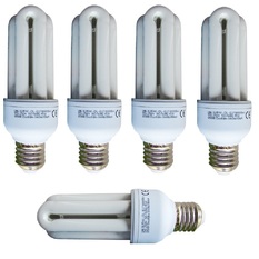 Giá bán Bộ 5 Bóng đèn Compact Unilife 3U-15W E27 DL (Trắng)