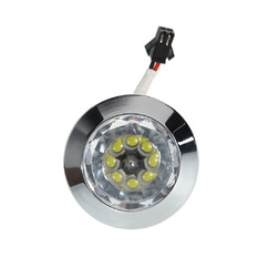 Giá bán 1W White LED Ceiling Lamp Barrel Lamp Ceiling Lighting Silver (Intl)