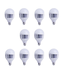 Giá bán Bộ 10 bóng đèn LED búp 12W (Vàng)
