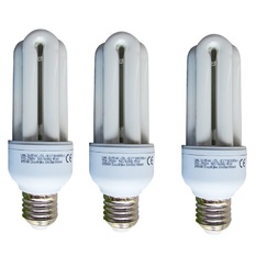 Giá bán Bộ 3 Bóng đèn Compact Unilife 3U-15W E27 DL (Trắng)