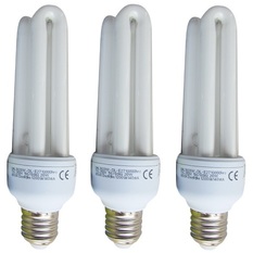 Giá bán Bộ 3 Bóng đèn Compact Unilife 3U-20W E27 WW (Trắng)