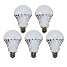 Giá bán Bộ 5 bóng đèn Led tích điện 12W Kinglight (Ánh sáng trắng)