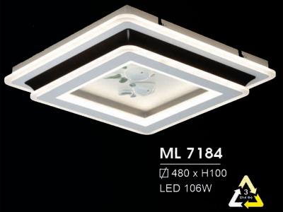 Đèn mâm ốp trần trang trí siêu đẹp ML-7184