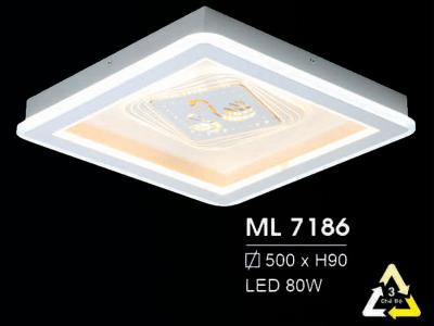 Đèn mâm ốp trần trang trí siêu đẹp ML-7186