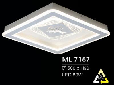 Đèn mâm ốp trần trang trí siêu đẹp ML-7187