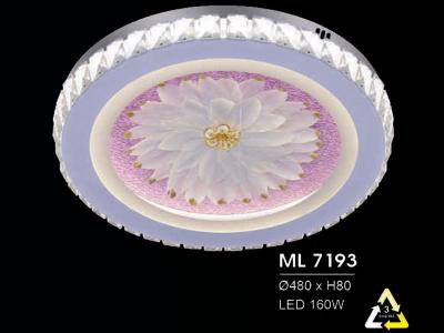 Đèn mâm ốp trần trang trí siêu đẹp ML-7193