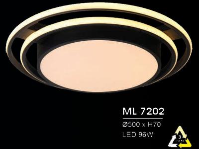 Đèn mâm ốp trần trang trí siêu đẹp ML-7202