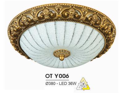 Đèn ốp trần hiện đại trang trí siêu đẹp OT-Y006 phi 380