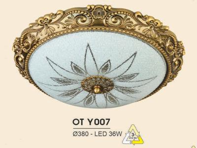 Đèn ốp trần hiện đại trang trí siêu đẹp OT-Y007 phi 380