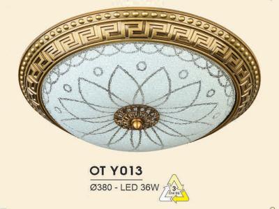 Đèn ốp trần hiện đại trang trí siêu đẹp OT-Y013 phi 380
