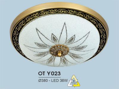 Đèn ốp trần hiện đại trang trí siêu đẹp OT-Y023 phi 380
