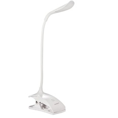 Giá bán Vococal Touch Sensor Adjustable Desk Table Clip Rechargeable Lamp (White) (Intl)